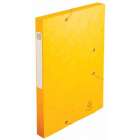 Exacompta Elastobox Cartobox rug van 2,5 cm, geel, 5/10e kwaliteit