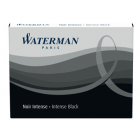 Waterman inktpatronen Standard zwart, pak van 8 stuks