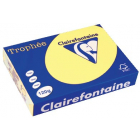 Clairefontaine Trophée Pastel, gekleurd papier, A4, 120 g, 250 vel, citroengeel