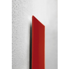 glasmagneetbord Sigel Artverum 120x780x15mm rood-1