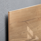 glasmagneetbord Sigel Artverum 480x480x15mm Natural Wood-1