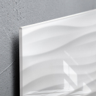 glasmagneetbord Sigel Artverum 910x460x15mm White Wave-1