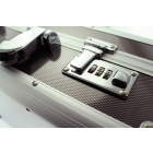 laptop koffer Alumaxx C-1 aluminium zilver-carbonlook-1
