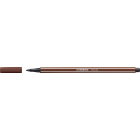 STABILO Pen 68 viltstift, bruin