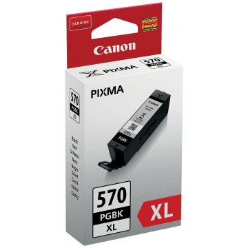 Canon inktcartridge 570XL zwart, 500 pagina's - 3900 foto's - OEM: 0318C001