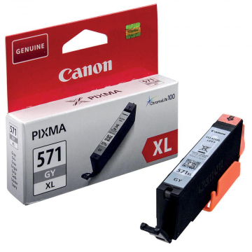 Canon inktcartridge CLI-571GY XL grijs, 3350 pagina's - OEM: 0335C001