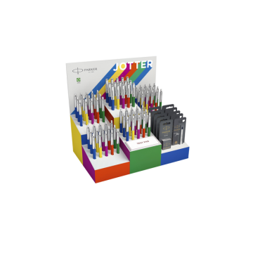Balpen en vulpen Parker Jotter Original CT display ÃÂ  75 stuks assorti + vullingen