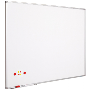 Smit Visual magnetisch whiteboard, gelakt staal, 90 x 180 cm