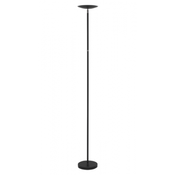 Vloerlamp MAUL Sphere LED dimbaar hoog 183cmzwart