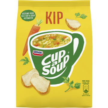 Cup-a-Soup vending, kip, 140 ml, zak van 40 porties