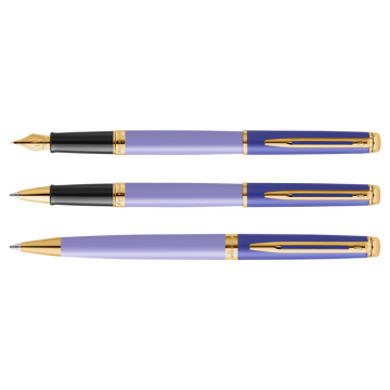 Rollerpen Waterman HÃÂ©misphÃÂ¨re Colour Blocking paars GT fijn