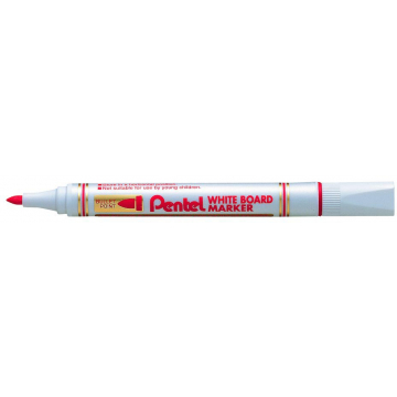 Pentel whiteboardmarker MW85, rood