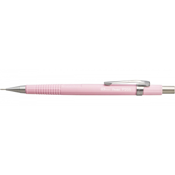 Pentel vulpotlood voor potloodstiften: 0,5 mm, pastel roze houder