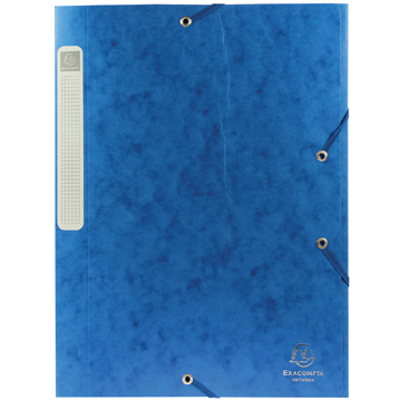 Exacompta Elastobox Cartobox rug van 2,5 cm, blauw, 5/10e kwaliteit