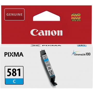 Canon inktcartridge CLI-581C cyaan, pagina's - OEM: 2103C001