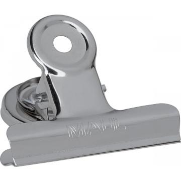 Maul Papierklem met magneet 52mm, blister met 2 stuks