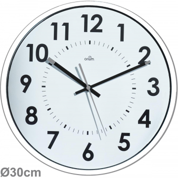 Orium by CEP wandklok, quartz, diameter 30 cm, wit