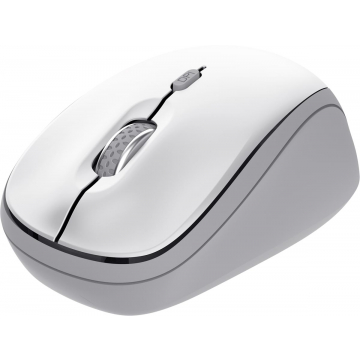 Trust YVI+ draadloze muis, multi-device, wit