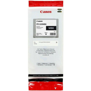 Canon inktcartridge PFI-320, 300 ml, OEM 2889C001, mat zwart