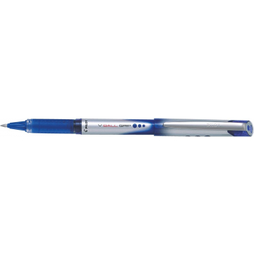 Pilot roller V-BALL Grip, medium punt 0,7 mm, blauw