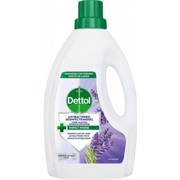 Dettol wasmiddel toevoeging, antibacterieel, lavendel, fles van 1,5 l