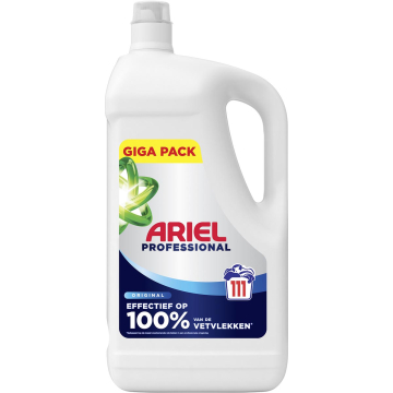Ariel Pro vloeibaar wasmiddel, Regular, fles van 4,995 l, 111 wasbeurten