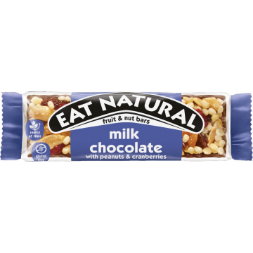 Eat Natural reep, fruit - noot - melkchocolade, 40g