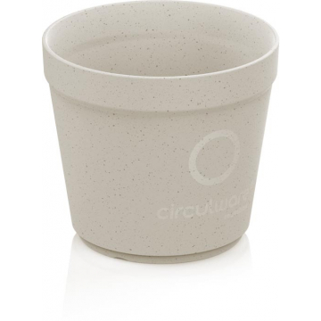 Conpax Circulware beker, 200 ml, PP, beige, pak van 36 stuks