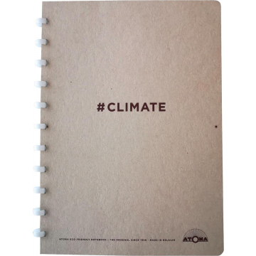 Atoma Climate schrift, ft A4, 144 bladzijden, geruit 5 mm