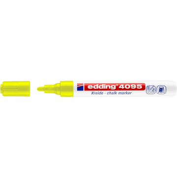Edding Krijtmarker e-4095 neon geel