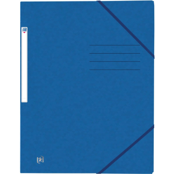 Elba Oxford Top File+ elastomap, voor ft A4, blauw