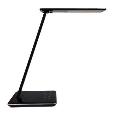 Unilux Linka bureaulamp, zwart