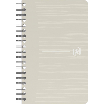 Oxford My Rec'up spiraalschrift, ft 9 x 14 cm, 180 bladzijden, geruit 5 mm, geassorteerde kleuren