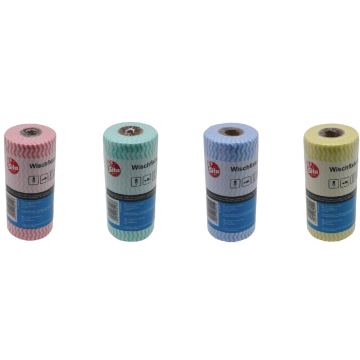 Sito reinigingsdoekjes op rol ft 18 x 35 cm, geassorteerde kleuren, rol van 50 stuks