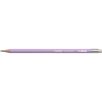 Stabilo potlood Swano pastel, paars, met gom