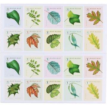 Postzegel Bomen blister 50