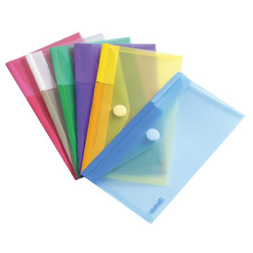 Tarifold documentenmap Collection Color voor ft cheque (250 x 135 mm), pak van 6 stuks