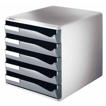 Leitz ladenblok lichtgrijs/donkergrijs