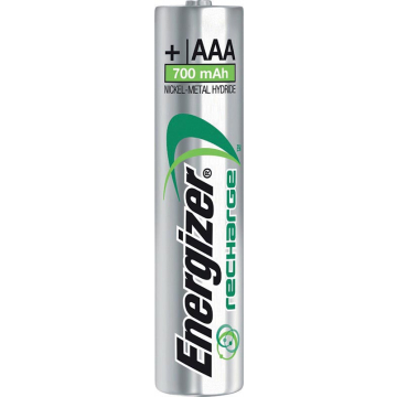Energizer herlaadbare batterij Power Plus AAA, blister van 4 stuks