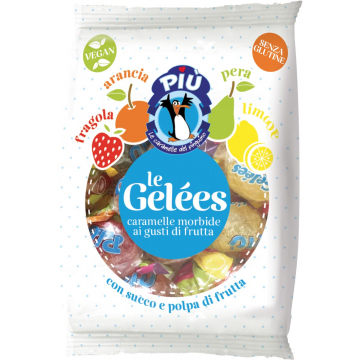 Piu Jelly Fruit snoepjes, zak van 1 kg