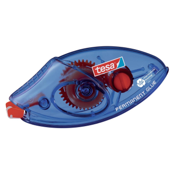 Tesa lijmroller permanent ecoLogo, ft 8,4 mm x 8 m, op blister