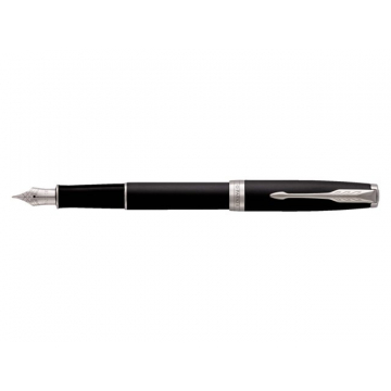Vulpen Parker Sonnet matte black CT fijn