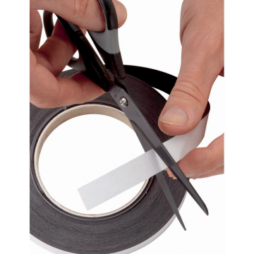 Maul zelfklevende magneetband 10 m x 1 cm