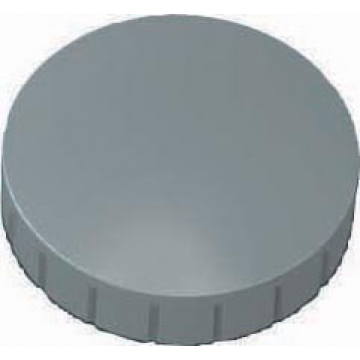 Maul magneet MAULsolid, diameter 32 x 8,5 mm, grijs, doos met 10 stuks