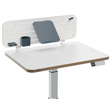 Leitz Ergo bureau ophangbord, met laptophouder, ft 80 x 25 cm