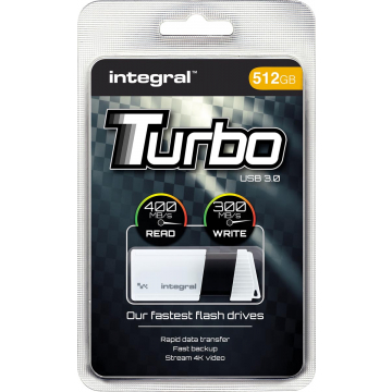 Integral Turbo USB 3.0 stick, 512 GB