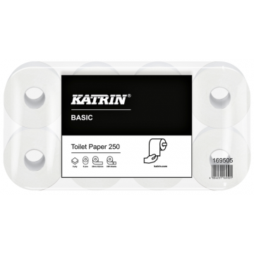Toiletpapier Katrin 2laags wit 64rollen