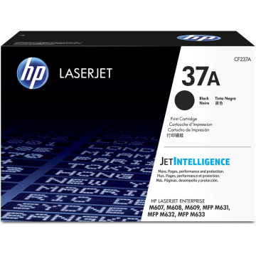 HP toner 37A zwart, 11.000 pagina's - OEM: CF237A
