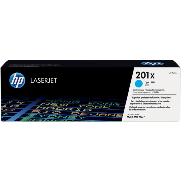 HP toner 201X cyaan, 2300 pagina's - OEM: CF401X