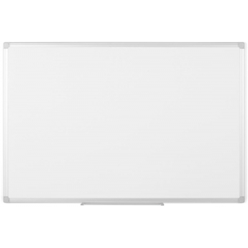 Bi-Office Earth magnetisch whiteboard, emaille bordoppervlak, geanodiseerd aluminium kader, ft 60x45 cm